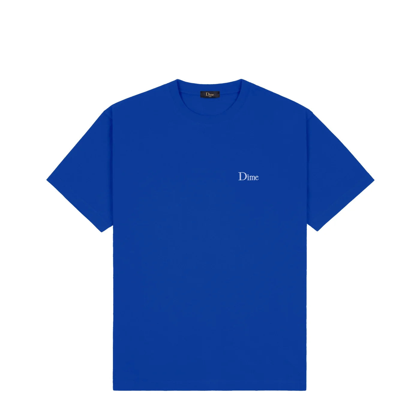 Dime MTL Classic Small Logo Tee Navy Blue