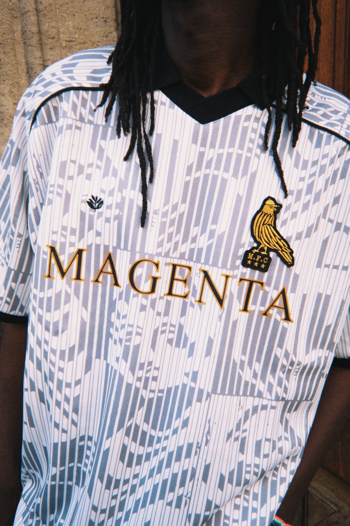 Magenta Tati FC Jersey White