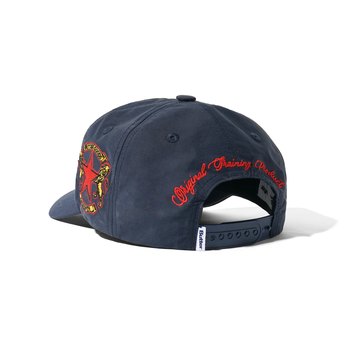 Butter Goods x Umbro Victory 5 Panel Cap Navy — product shot