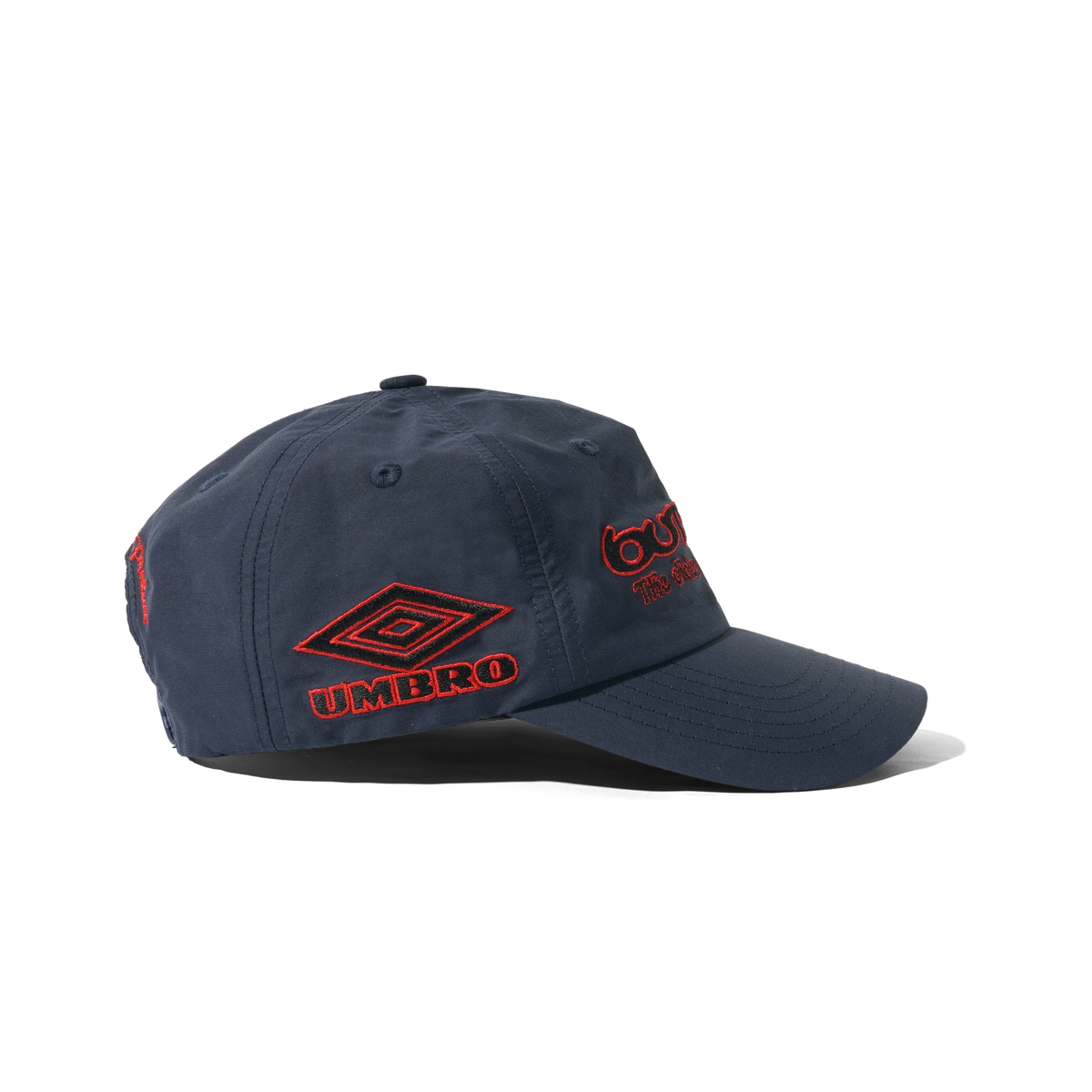 Butter Goods x Umbro Victory 5 Panel Cap Navy — product shot