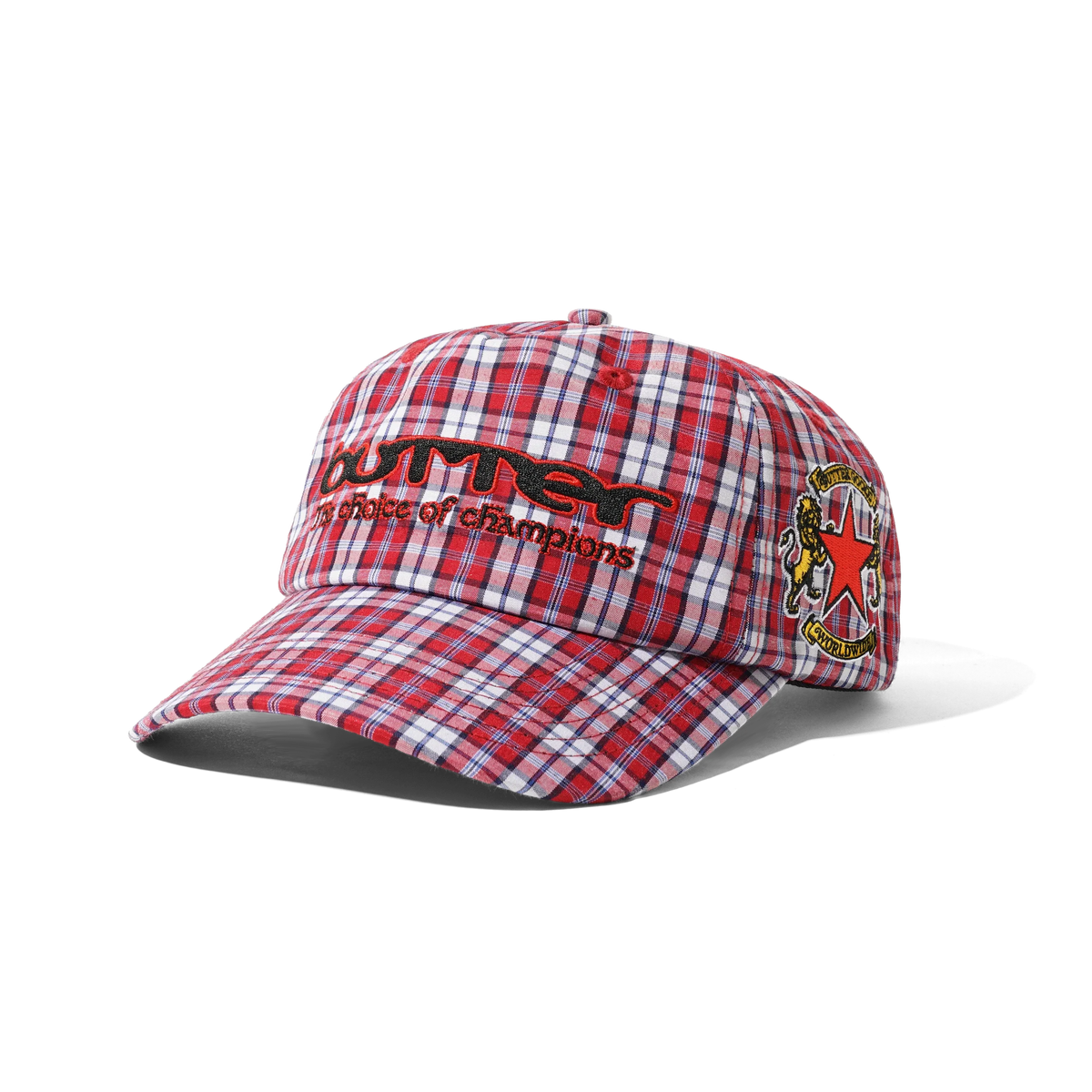 Butter Goods x Umbro Victory 5 Panel Cap Plaid — product shot