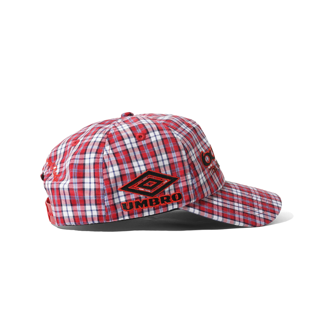 Butter Goods x Umbro Victory 5 Panel Cap Plaid — product shot