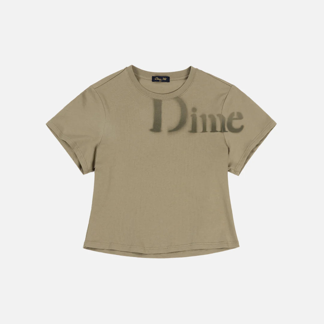 Dime MTL Classic Stencil Tee Olive
