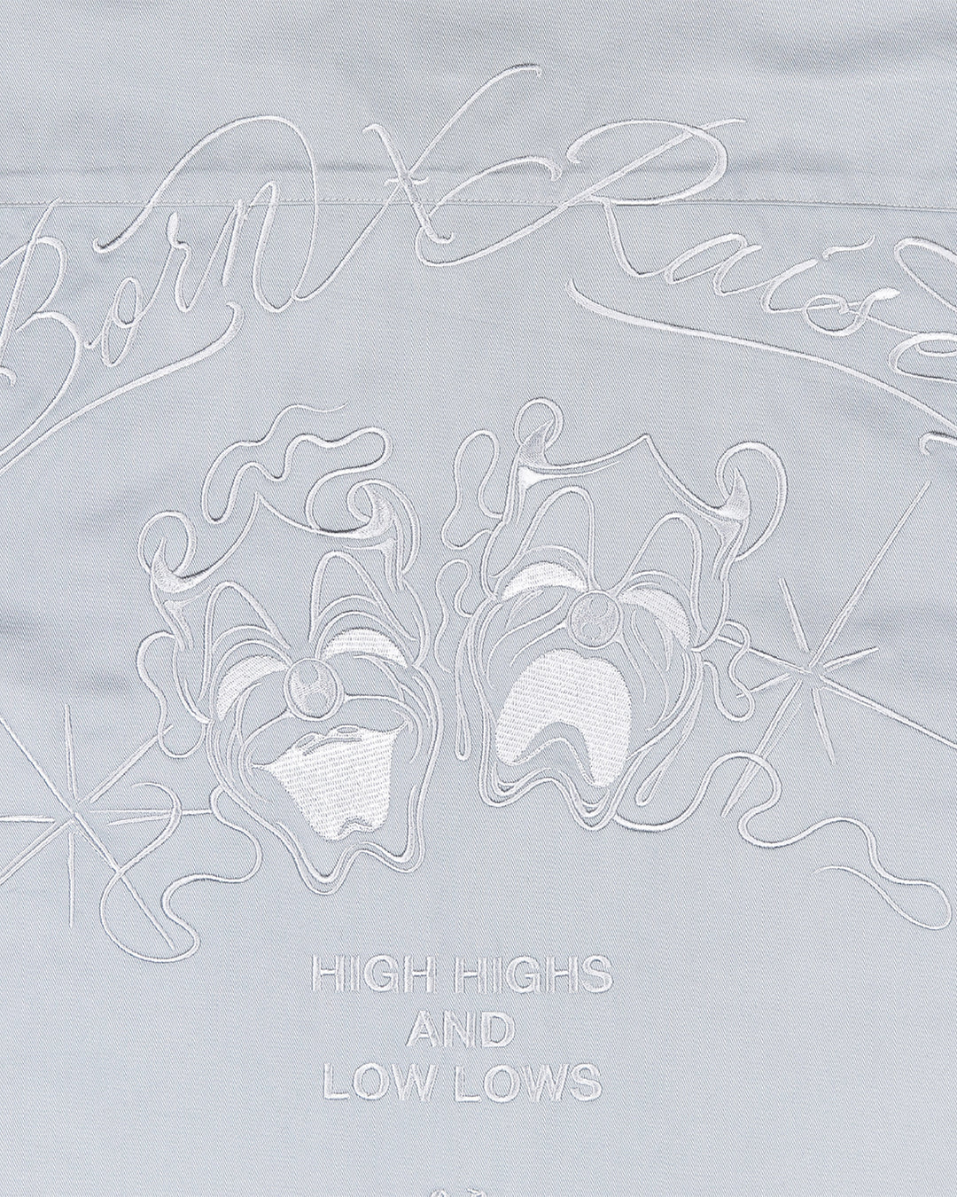 Born X Raised High Highs & Low Lows Work Shirt
