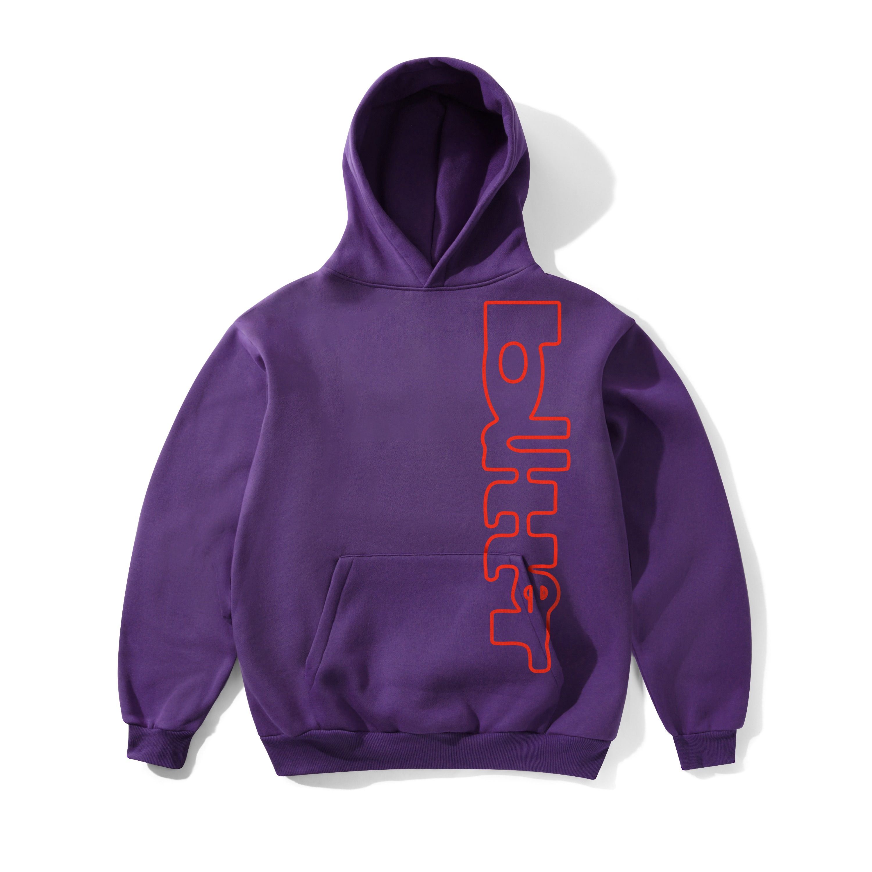 Butter Goods Warped Pullover Hood – Purple