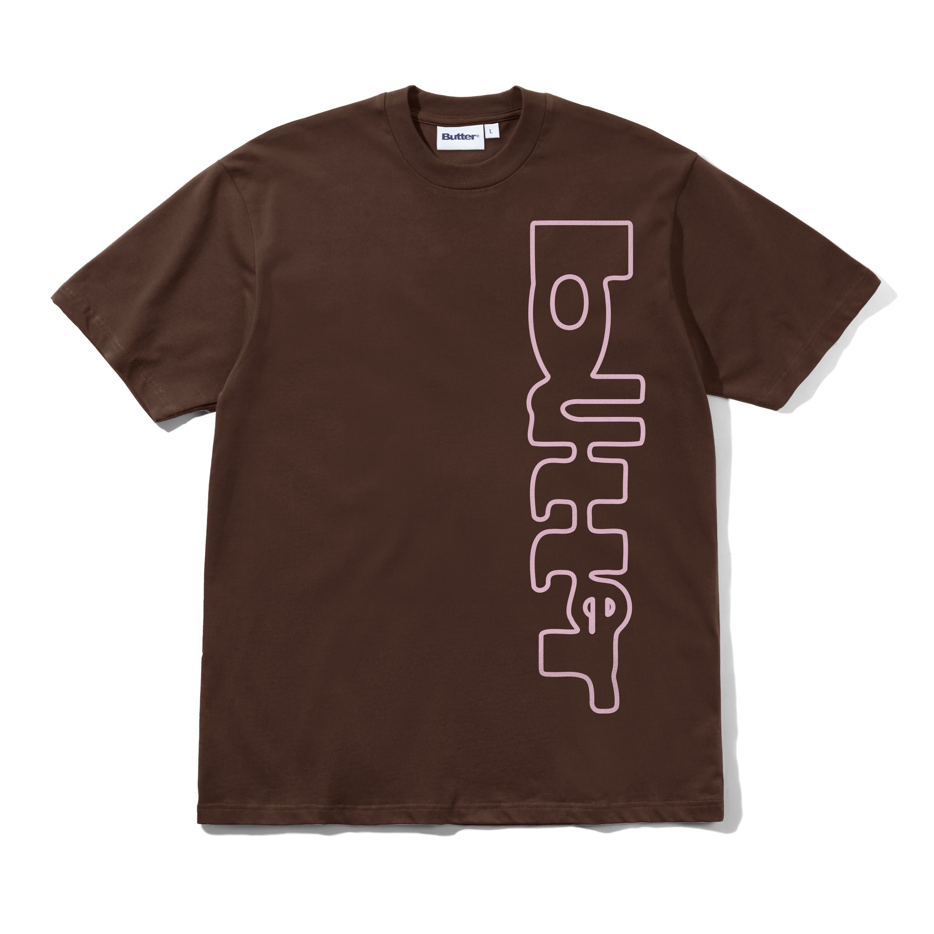 Butter Goods Warped Tee – Chestnut