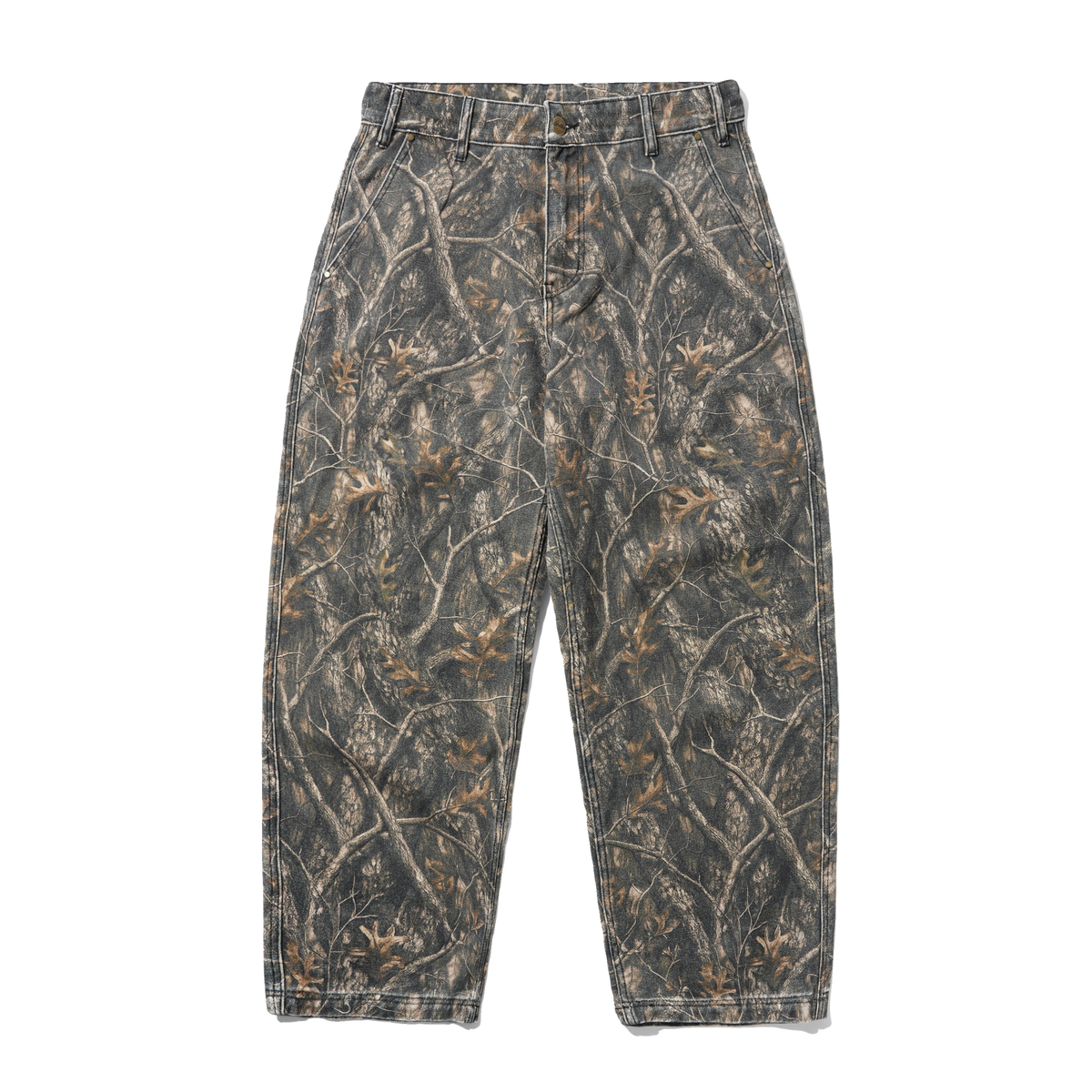 Butter Goods Work Pants Forest Camo — product shot