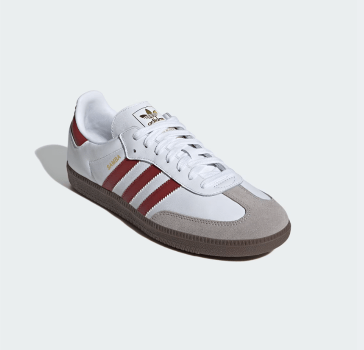 Adidas Samba OG shoe – Preloved Ruby/Clear Granite - Gallery Streetwear