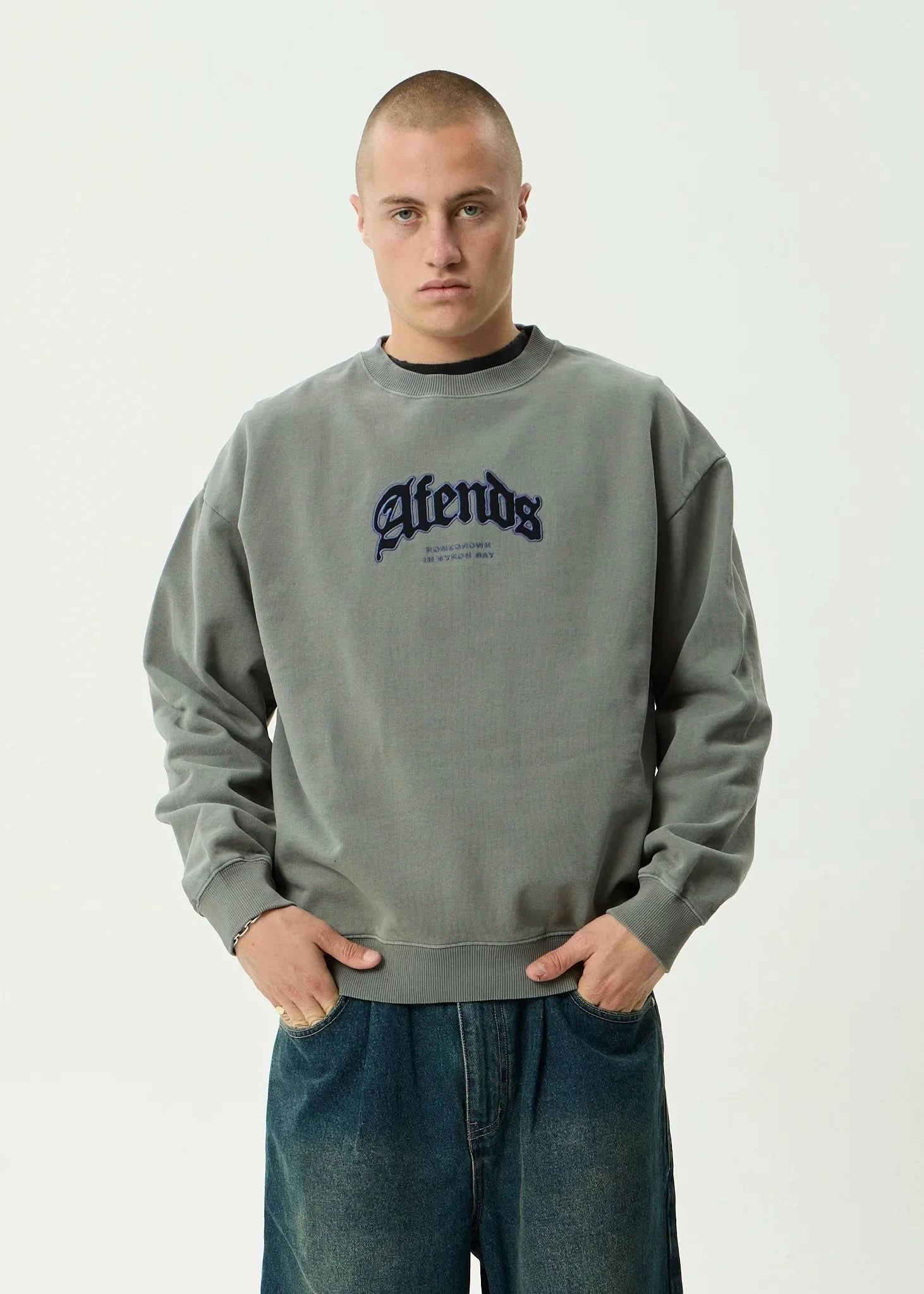 Afends Home Crewneck Sweater - Gallery Streetwear
