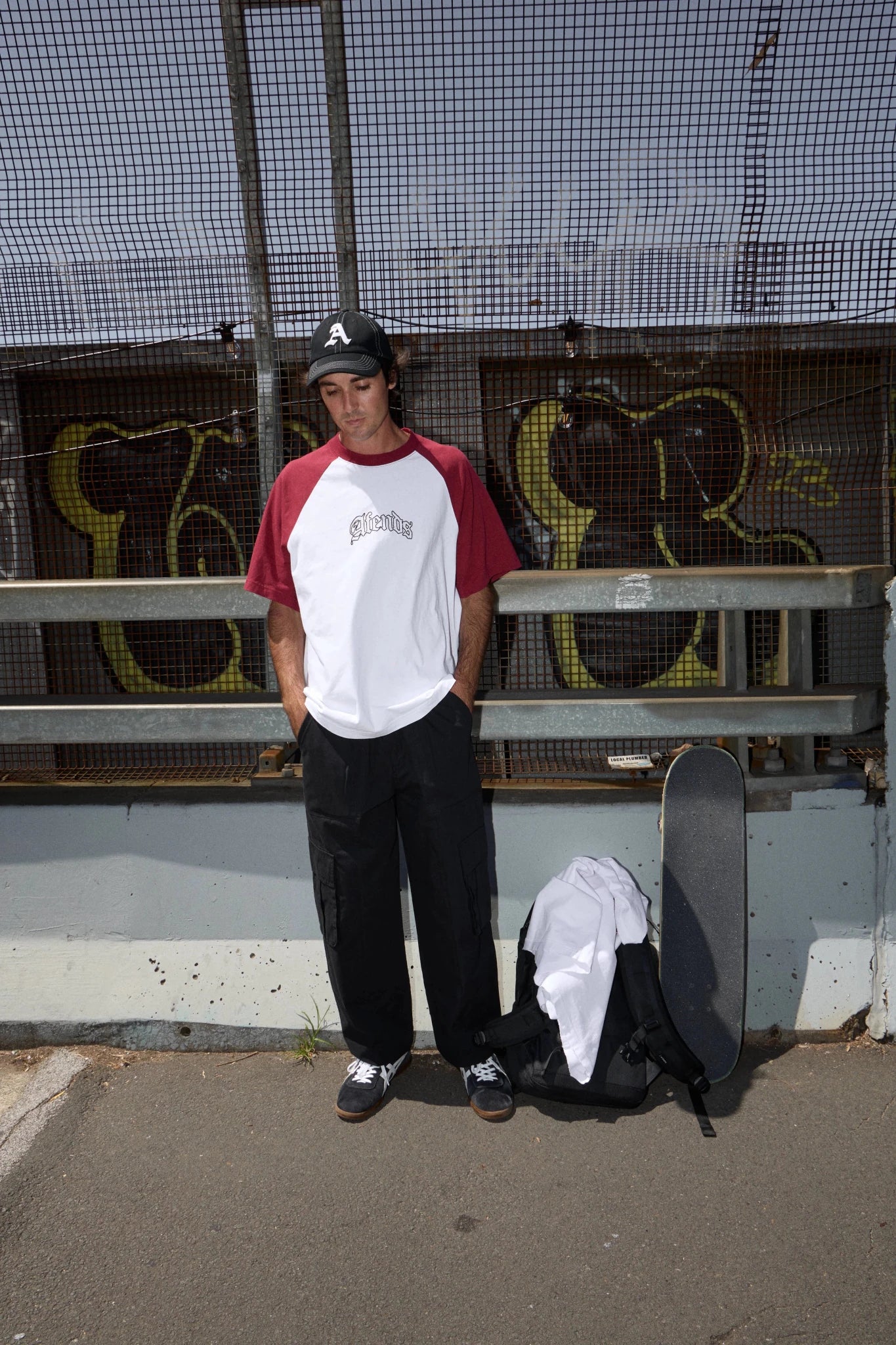 Afends Home Raglan Tee - Gallery Streetwear