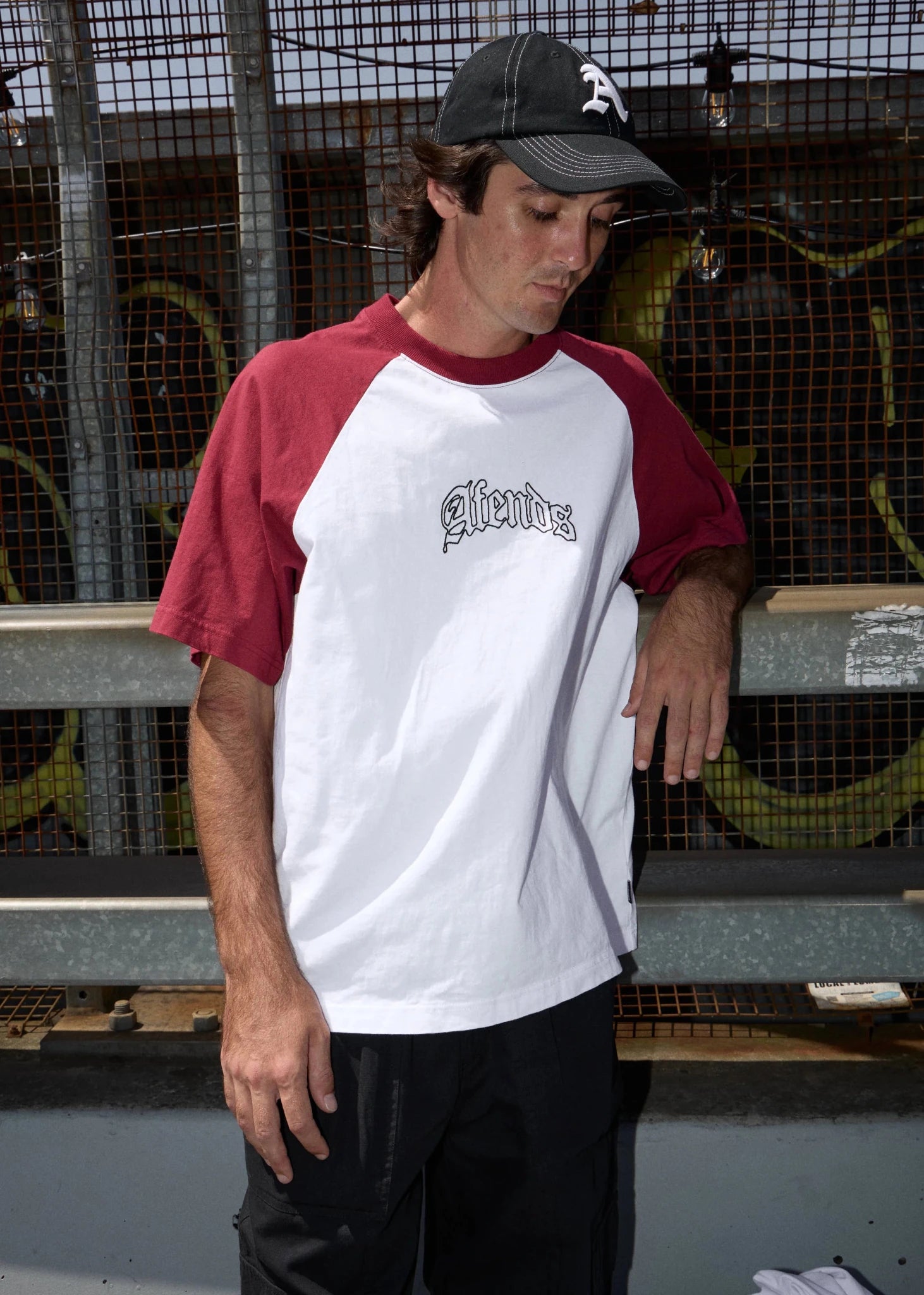 Afends Home Raglan Tee - Gallery Streetwear