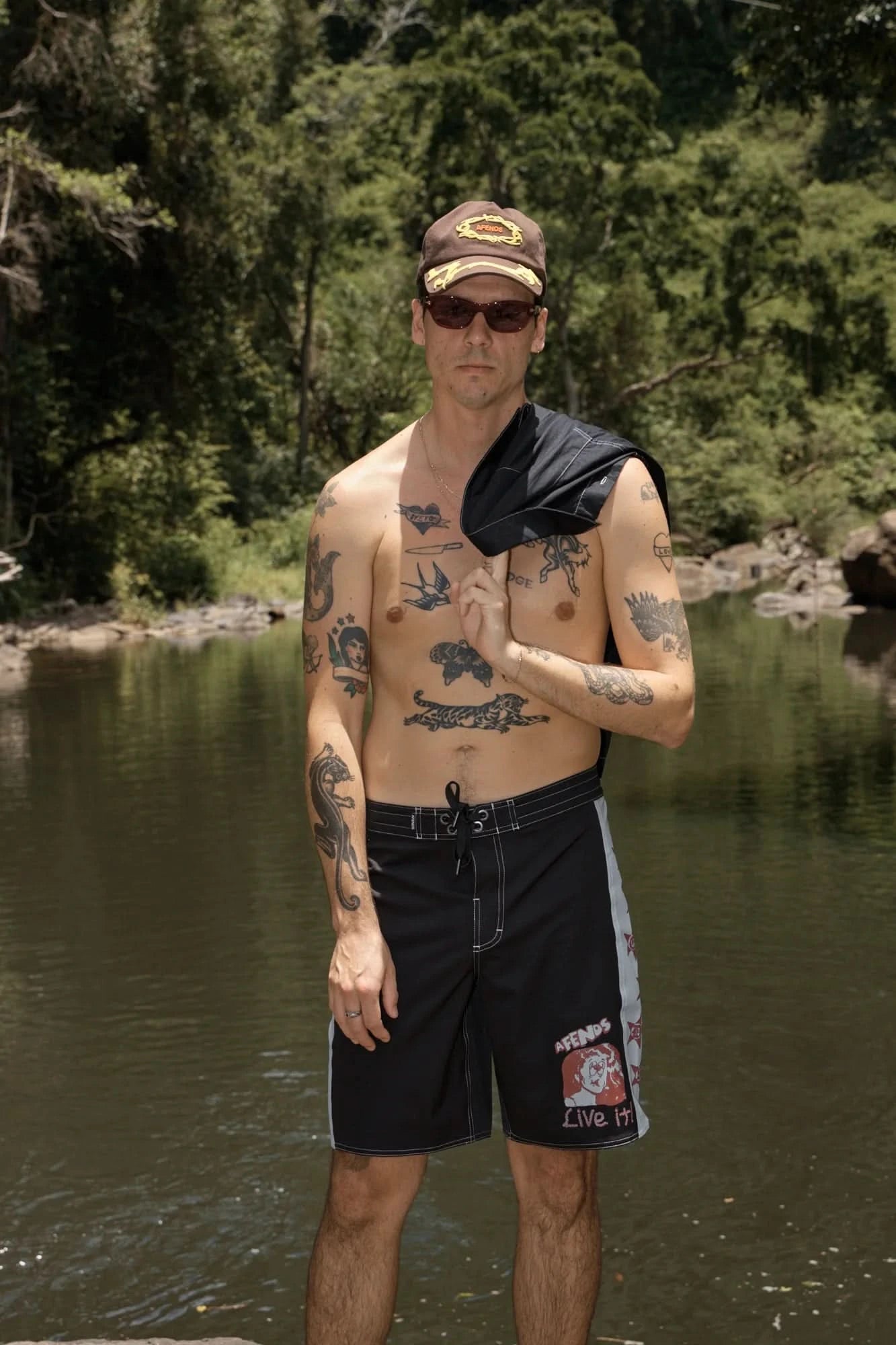 Afends Rocked Five Panel Cap - Gallery Streetwear