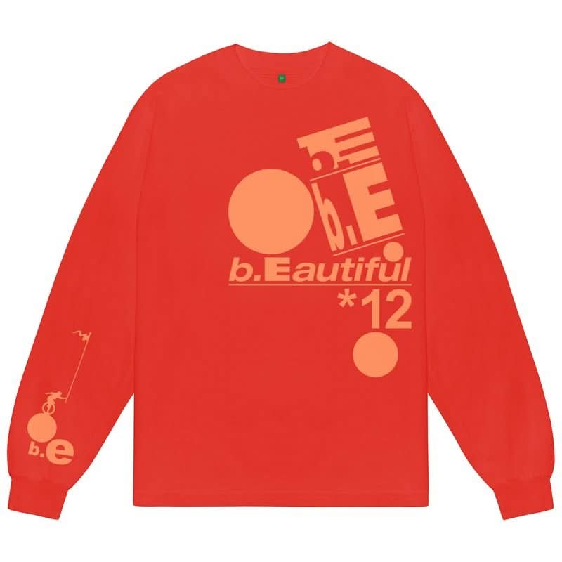b.Eautiful | Balance Logo LS Shirt – Tomato - Gallery Streetwear