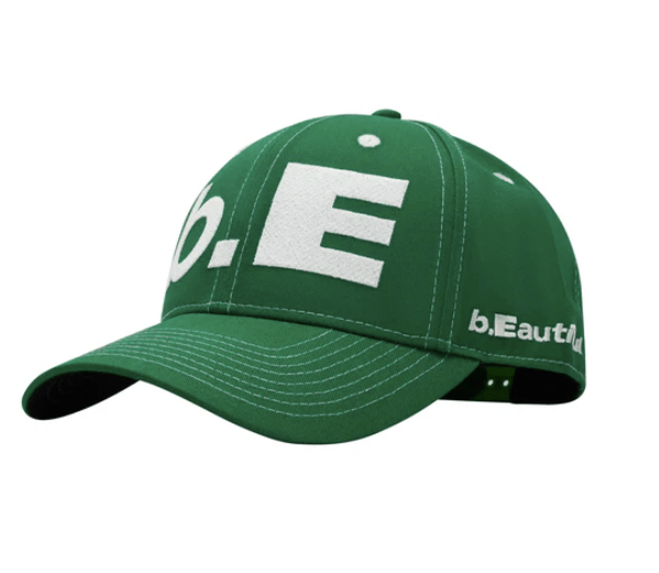 b.Eautiful | B.E Hat – Green / White - Gallery Streetwear