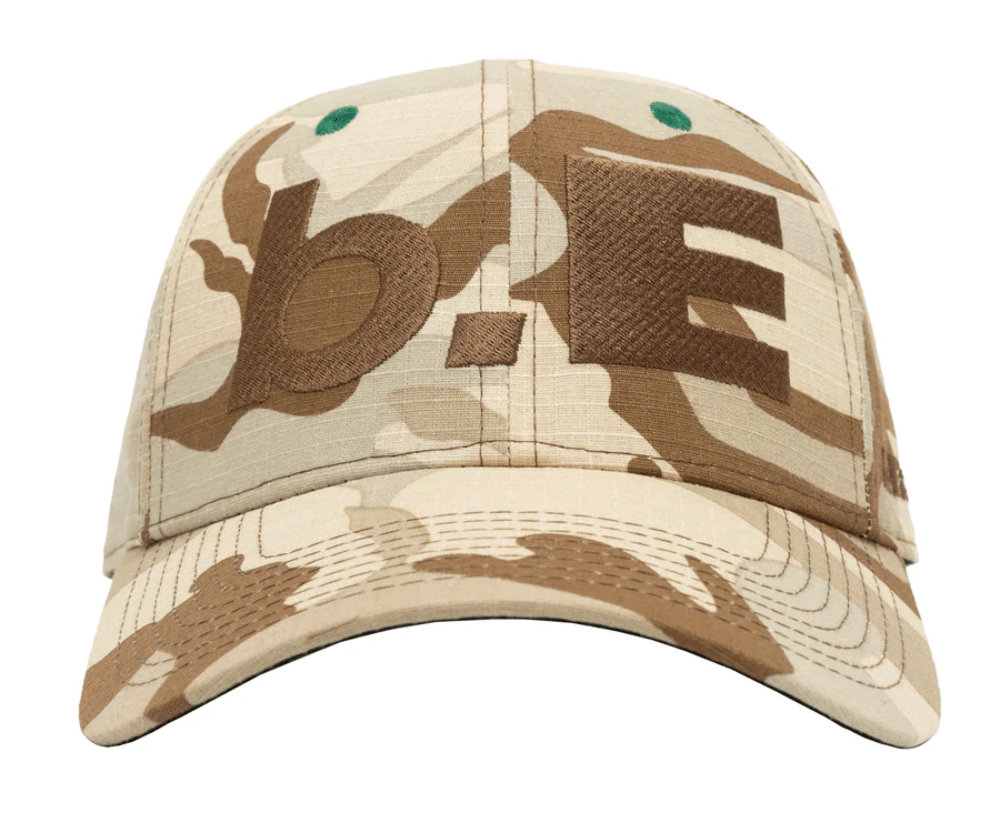 b.Eautiful b.E Hat - Sand Camo / Brown - Gallery Streetwear