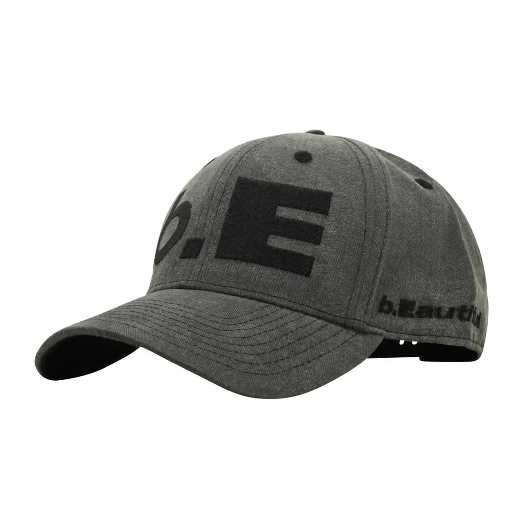 b.Eautiful | B.E Hat – Washed Black / Black - Gallery Streetwear
