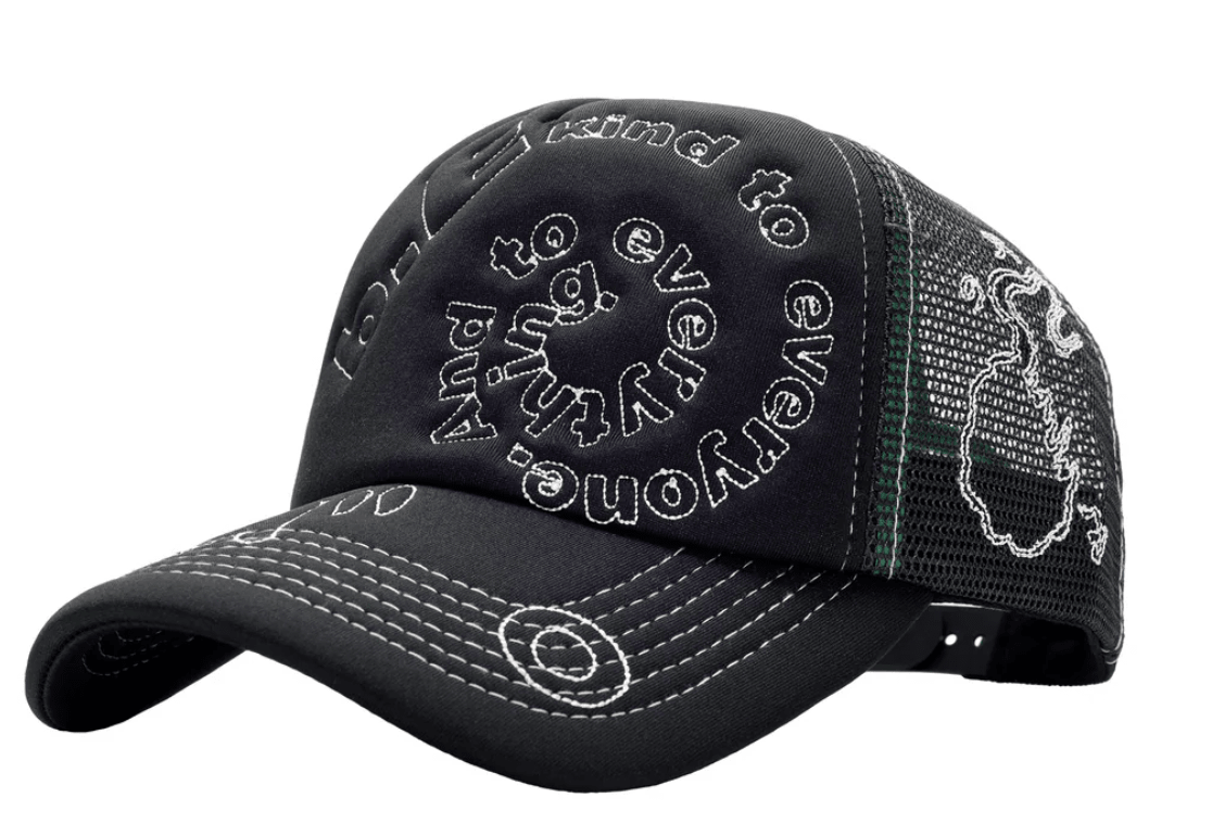 b.Eautiful Bi Foam Trucker Hat - Black - Gallery Streetwear