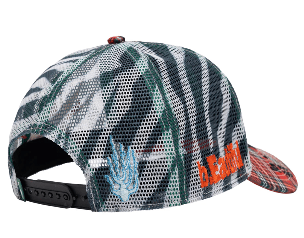 b.Eautiful Biyu Hat - Red Plaid / Zebra - Gallery Streetwear