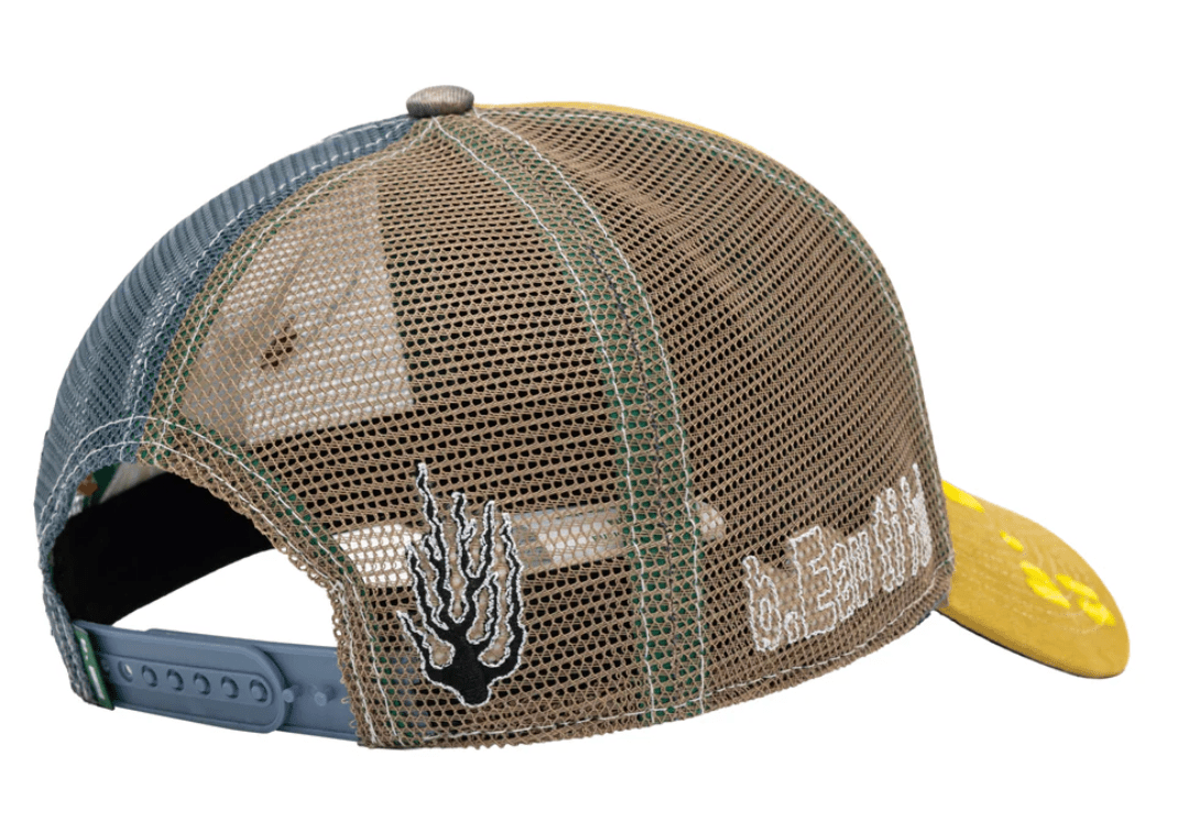 b.Eautiful Biyu Hat - Washed Mustard / Night Camo - Gallery Streetwear