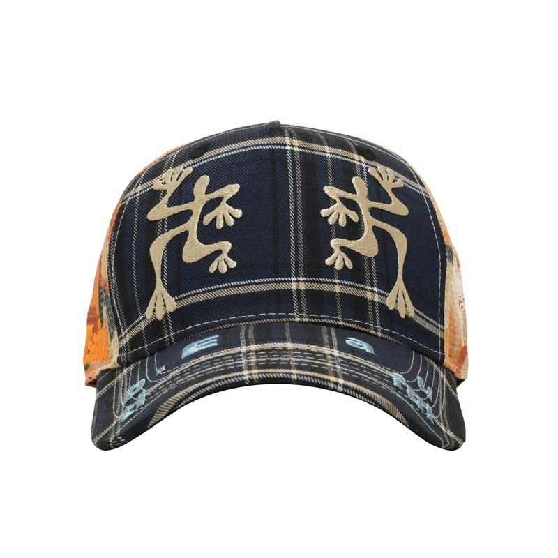 b.Eautiful | Biyu Trucker Hat – Navy Plaid - Gallery Streetwear