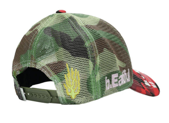 b.Eautiful | Biyu Trucker Hat – Red Camo - Gallery Streetwear