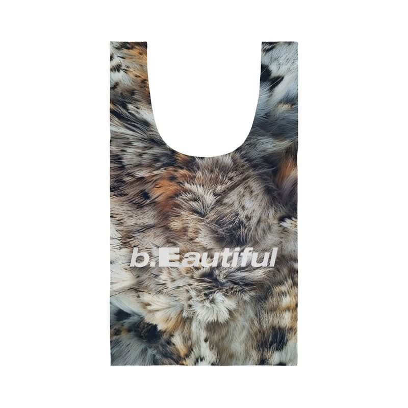 b.Eautiful | Faux Fur Reusable Bag – Beige - Gallery Streetwear