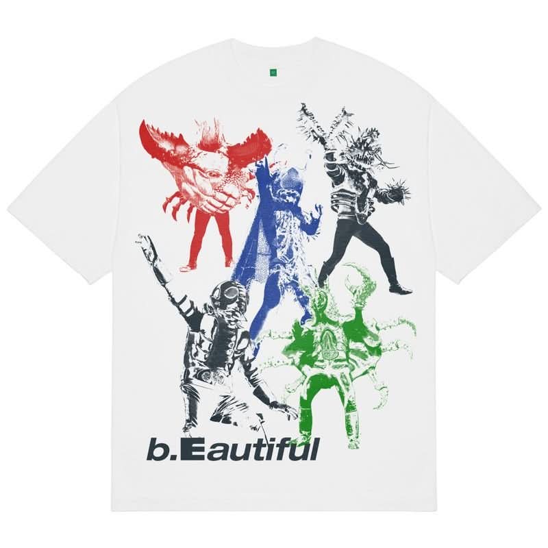 b.Eautiful | Hero T-Shirt – White - Gallery Streetwear