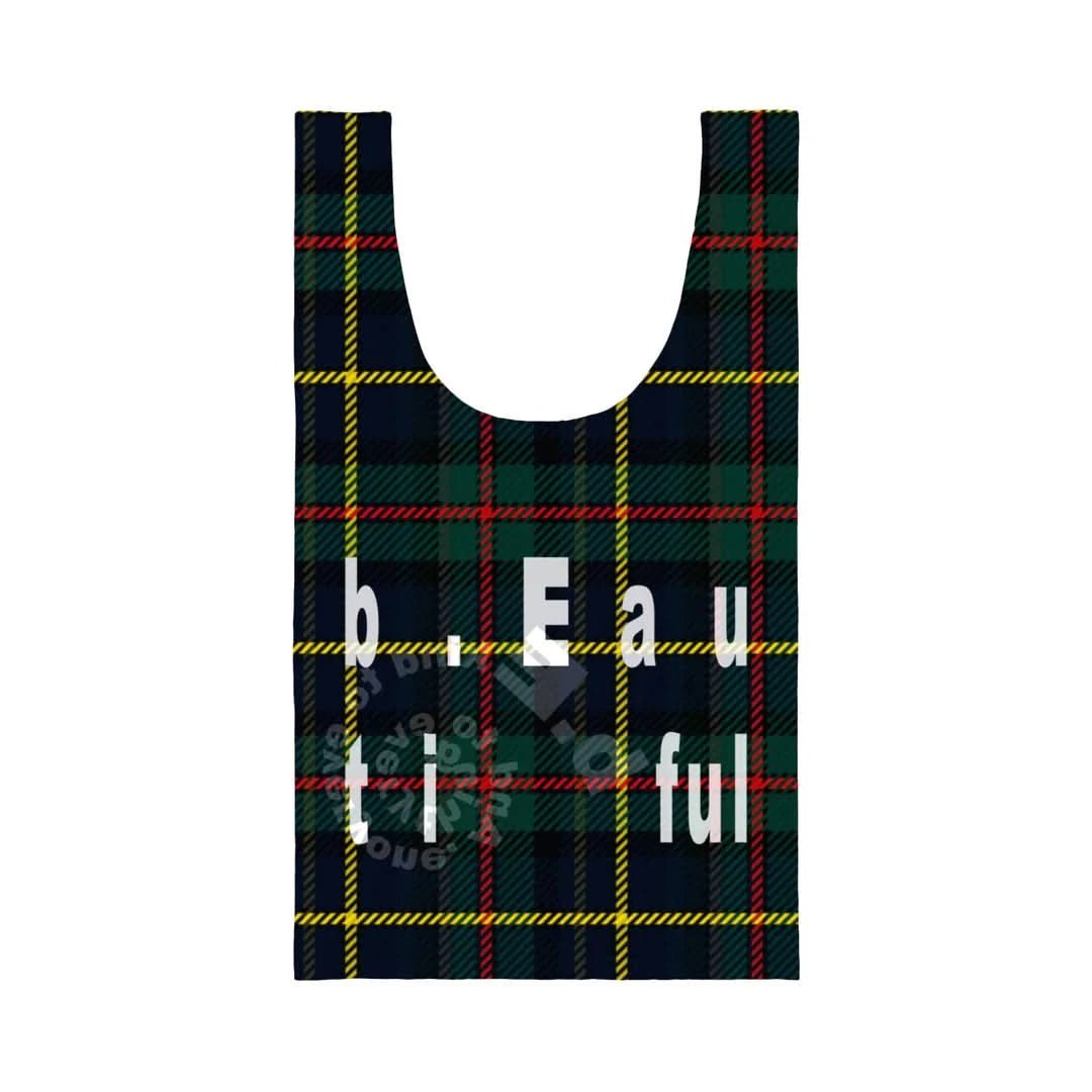 b.Eautiful | Macleod Tartan reusable bag - Gallery Streetwear