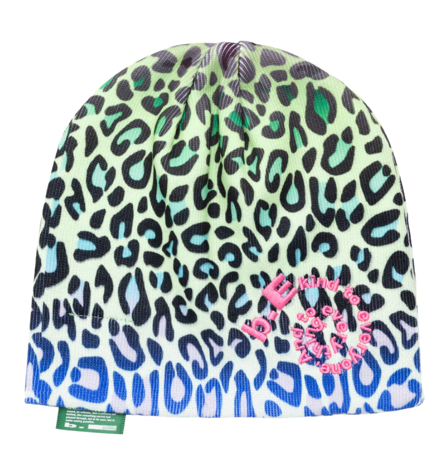 b.Eautiful Max Animal Beanie - Multi / Hot Pink - Gallery Streetwear