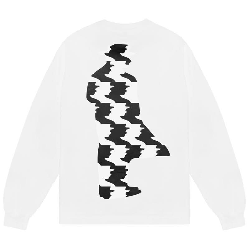 b.Eautiful | Silhouette LS Shirt – White - Gallery Streetwear
