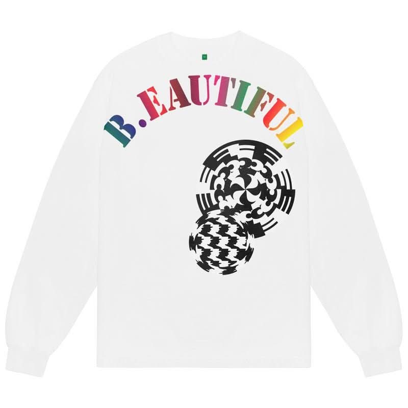 b.Eautiful | Silhouette LS Shirt – White - Gallery Streetwear