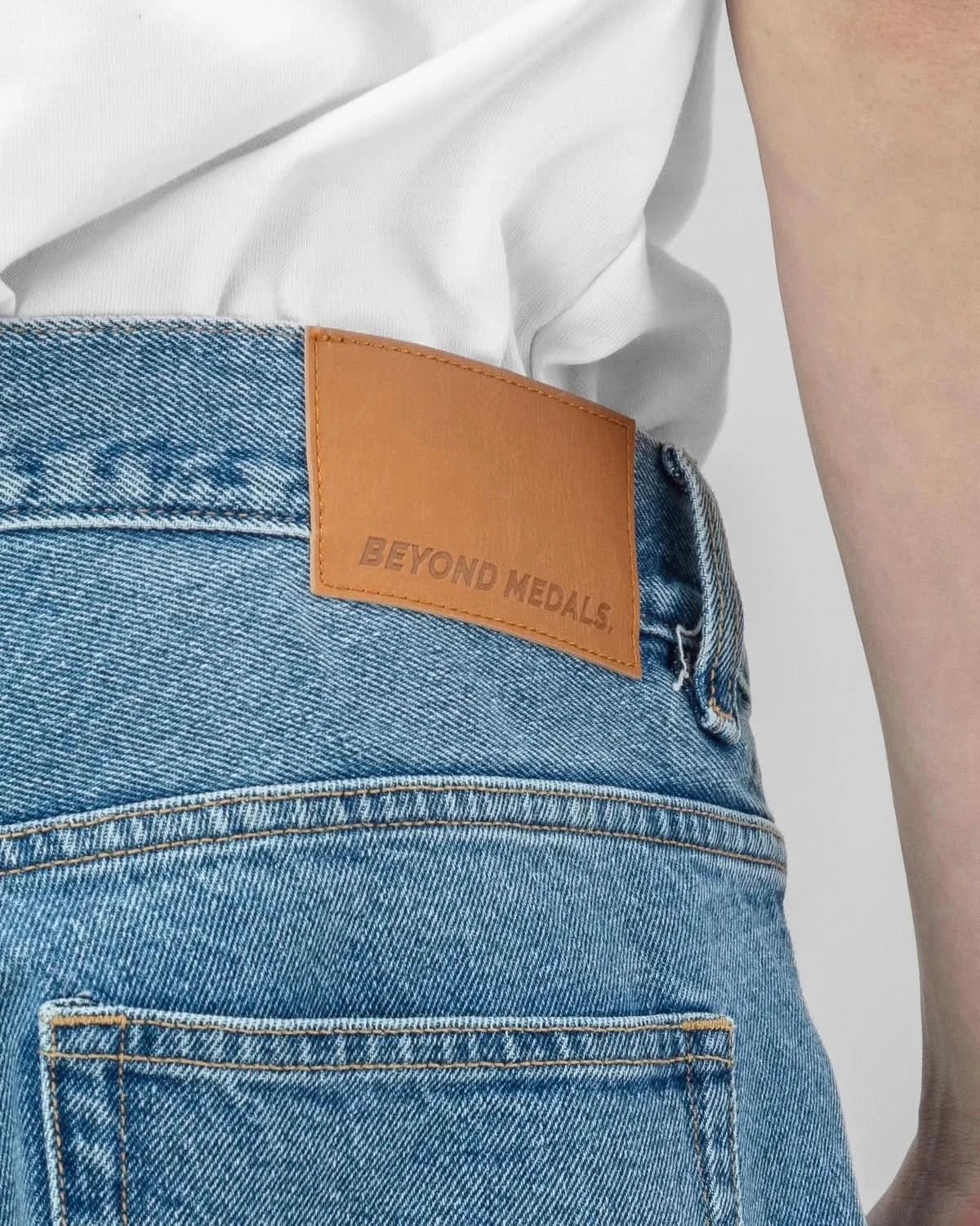 Beyond Medals Jeans Shorts - Blue - Gallery Streetwear