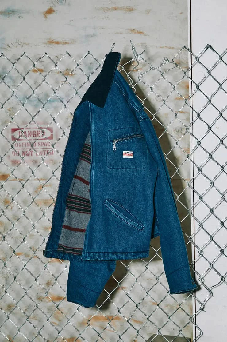 Brixton Altered Threads Lined Garage Jacket - Gallery Streetwear