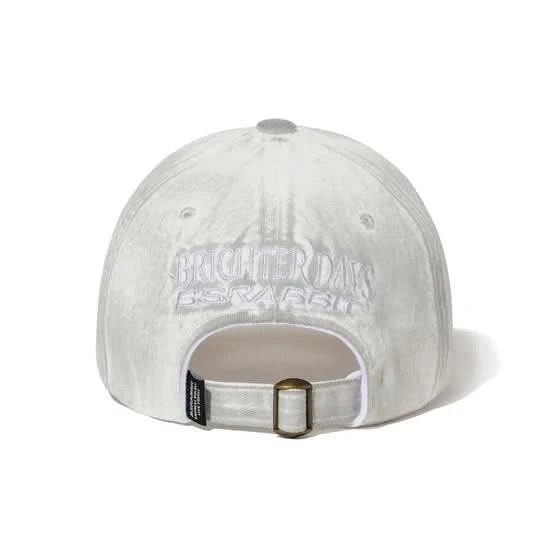 BS Rabbit 3D Embroidery Dirty Washed Cotton Cap – White - Gallery Streetwear