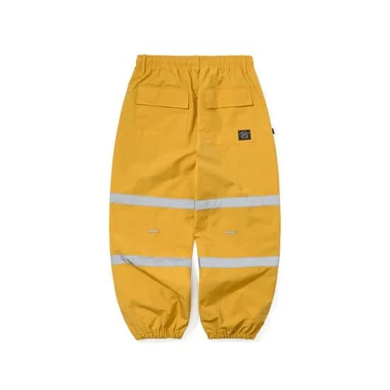 BS Rabbit Original Pot - X Reflective Wide Pants – Mustard - Gallery Streetwear