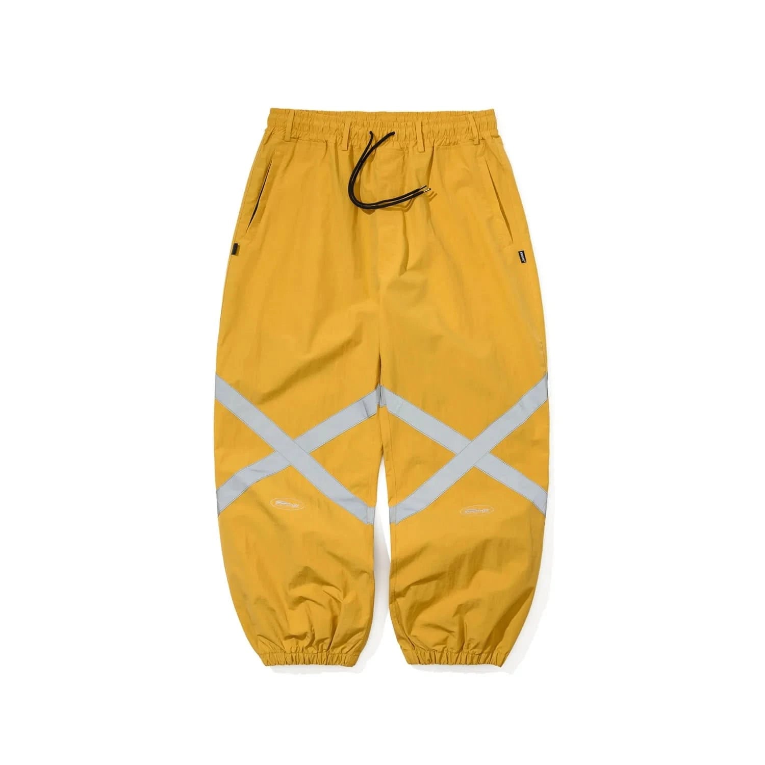 BS Rabbit Original Pot - X Reflective Wide Pants – Mustard - Gallery Streetwear