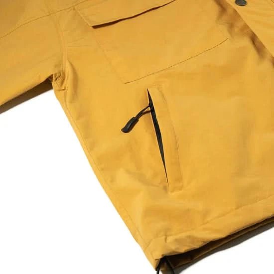 BS Rabbit Pocket Ridge Hooded Jacket – Mustard - Gallery Streetwear