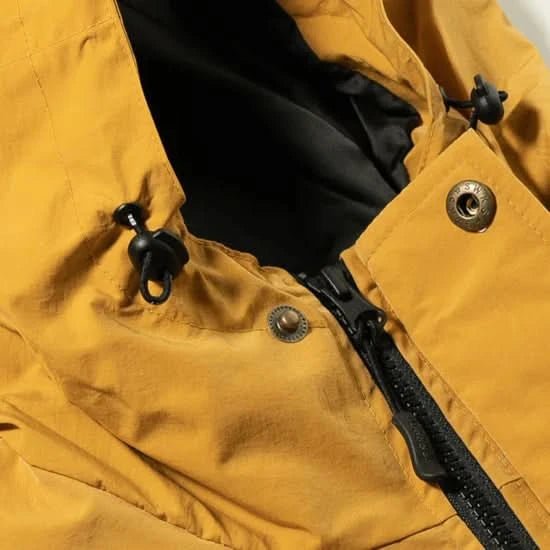 BS Rabbit Pocket Ridge Hooded Jacket – Mustard - Gallery Streetwear