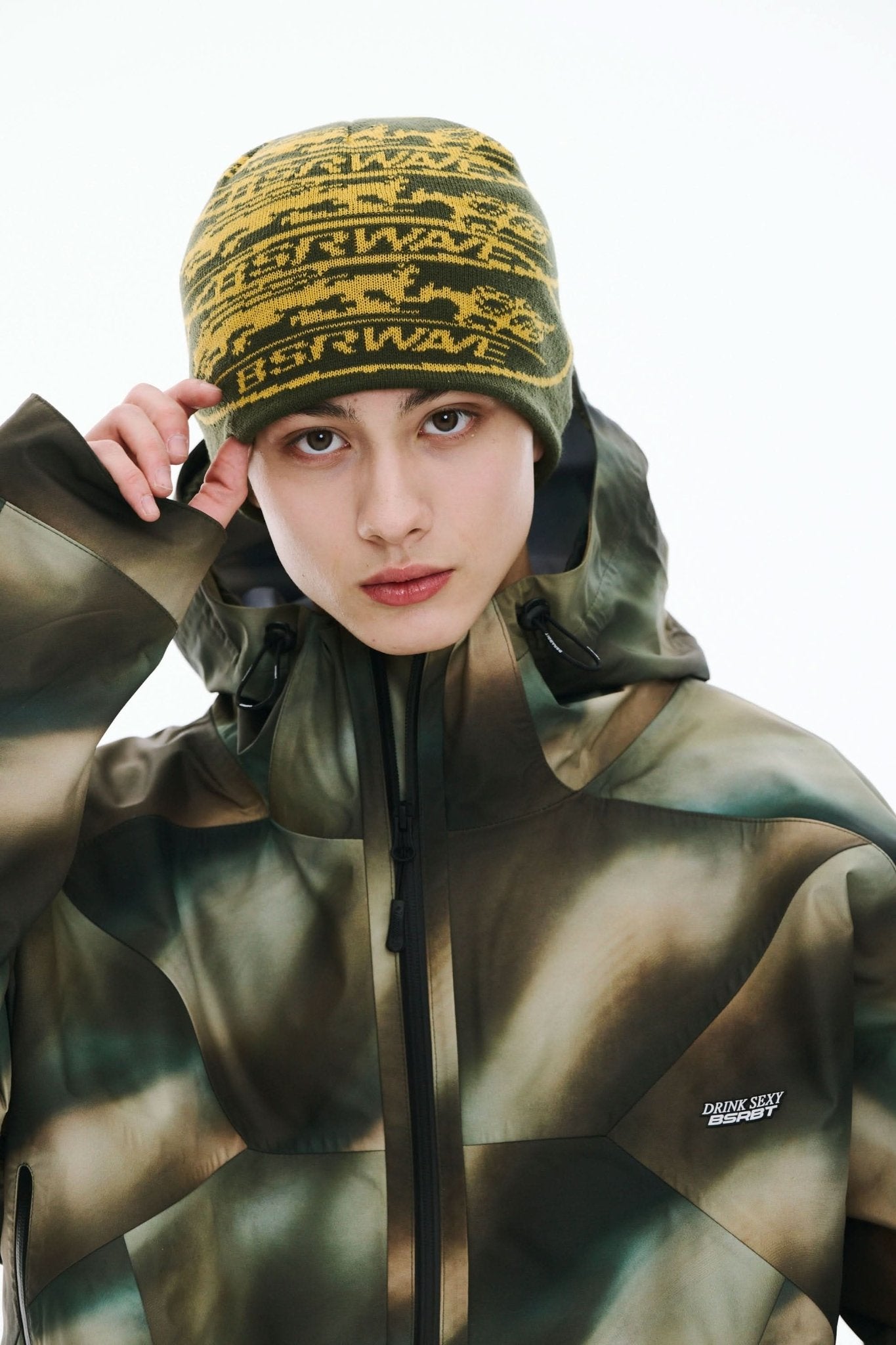 BS Rabbit Triple Bsrwave Logo Beanie - Gallery Streetwear