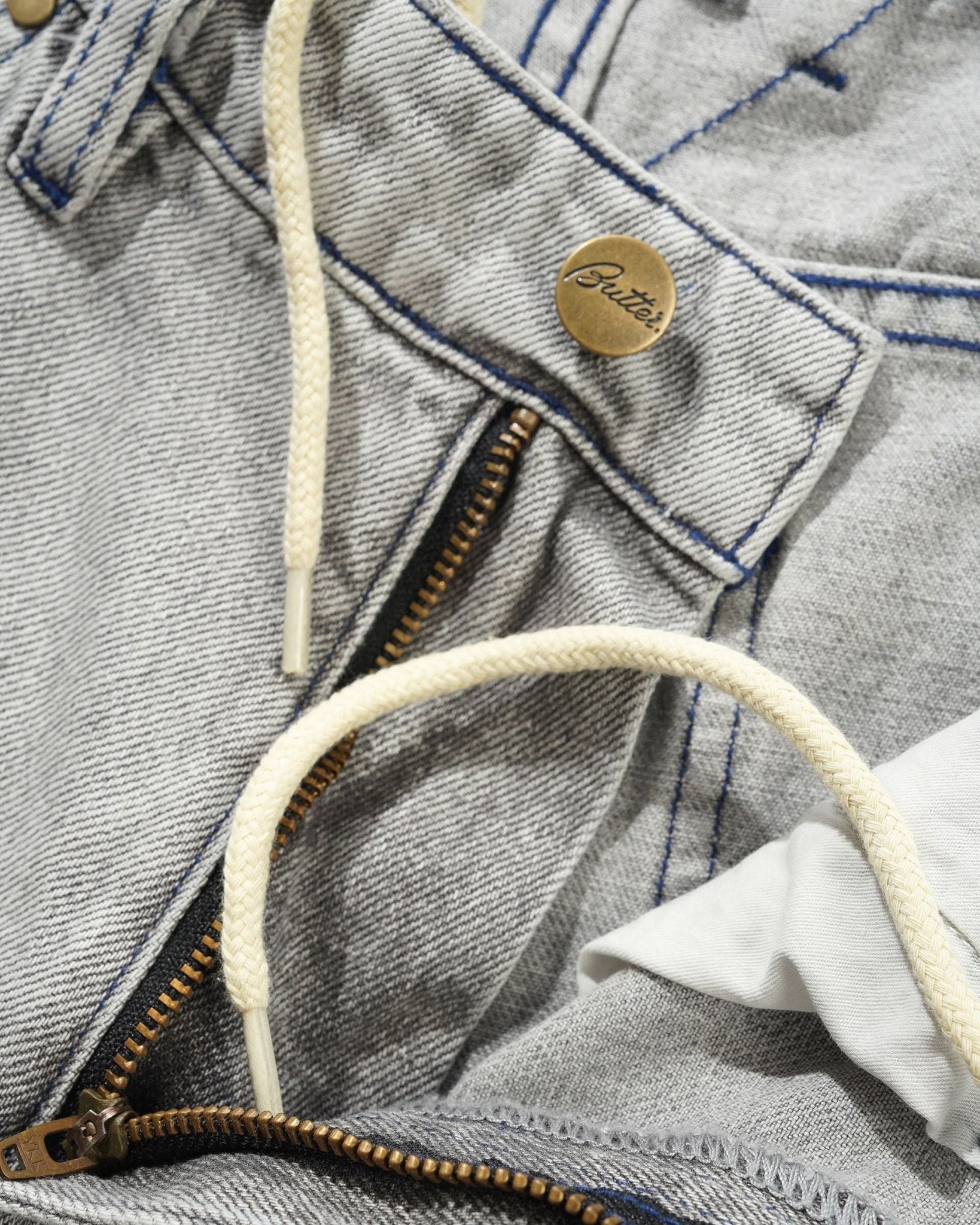 Butter Goods Bronco Denim Jeans – Washed Grey - Gallery Streetwear