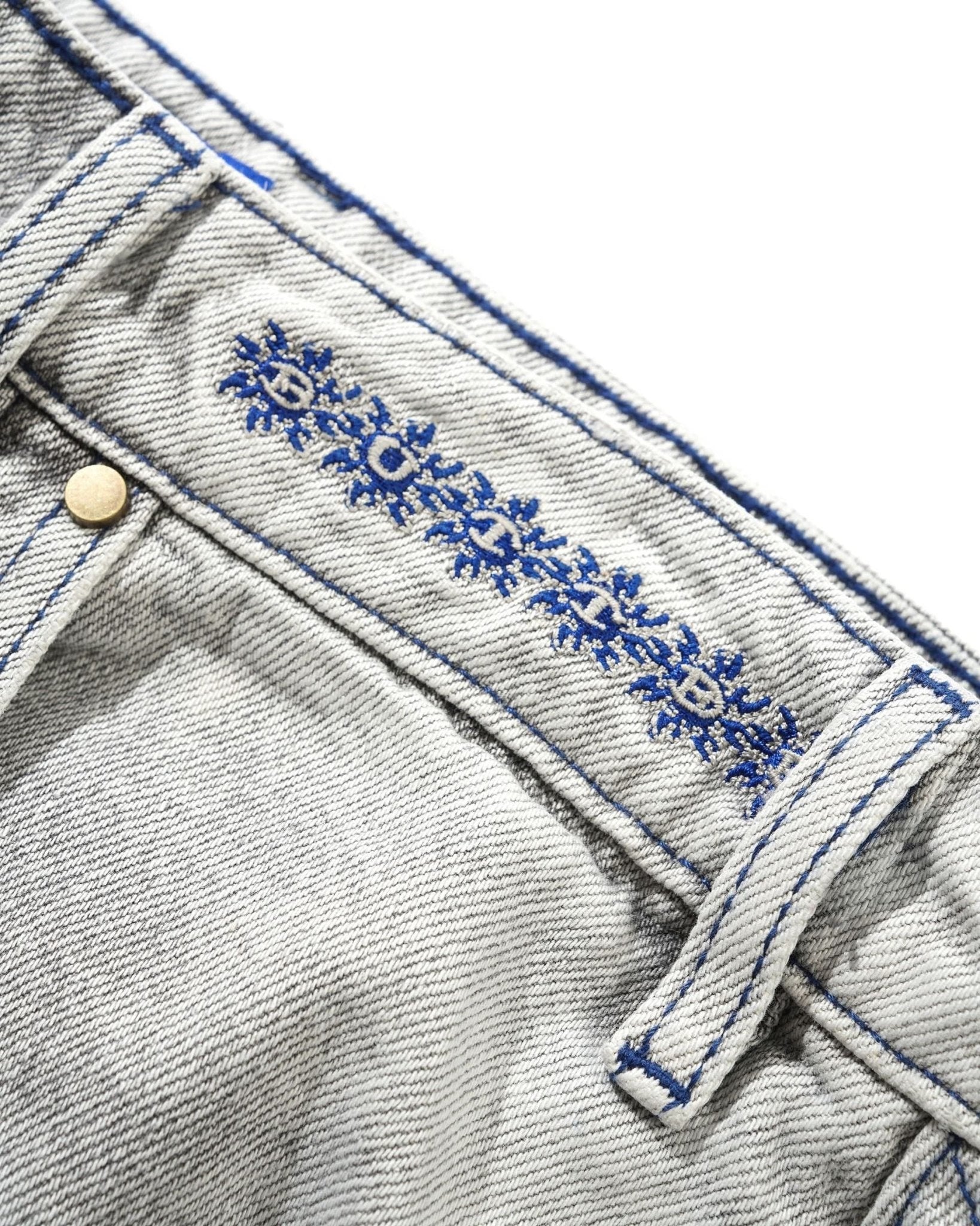 Butter Goods Bronco Denim Jeans – Washed Grey - Gallery Streetwear
