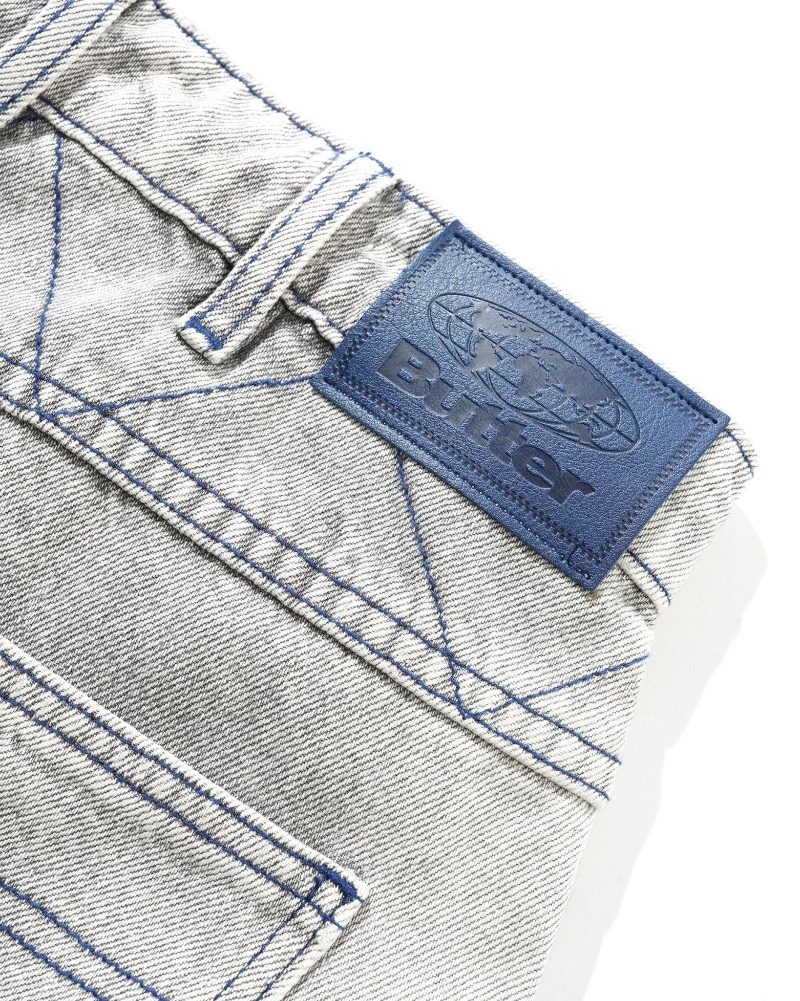 Butter Goods Bronco Denim Jeans – Washed Grey - Gallery Streetwear