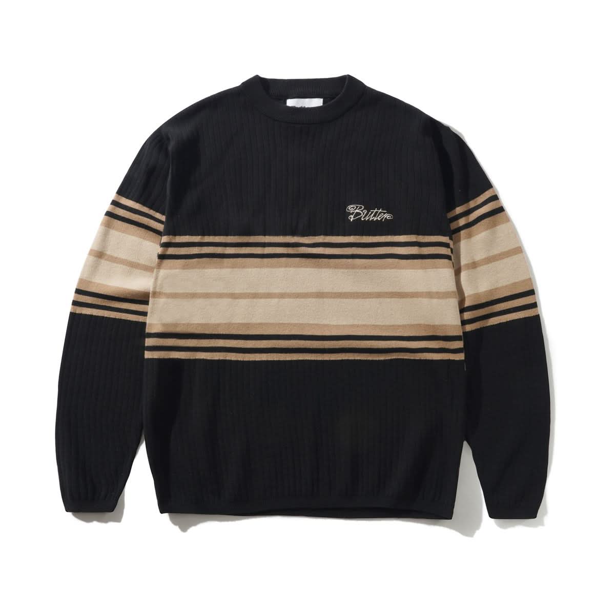 Butter Goods Crest Knit Sweater - Gallery Streetwear