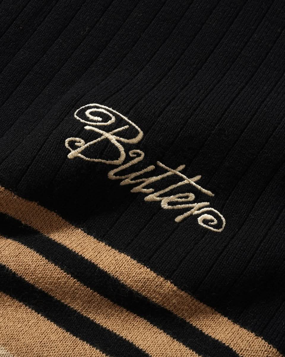 Butter Goods Crest Knit Sweater - Gallery Streetwear