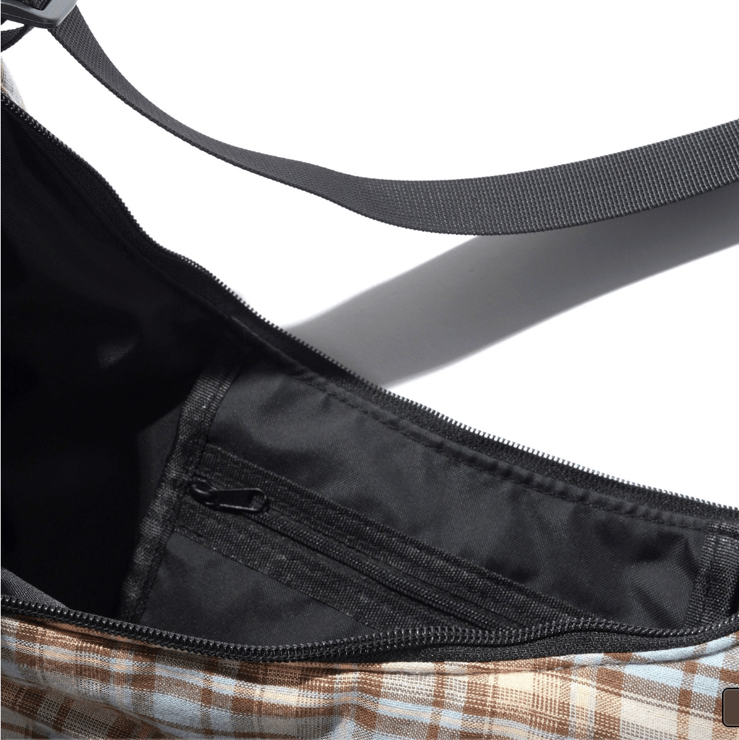 Butter Goods Cross Body Bag - Plaid - Gallery Streetwear