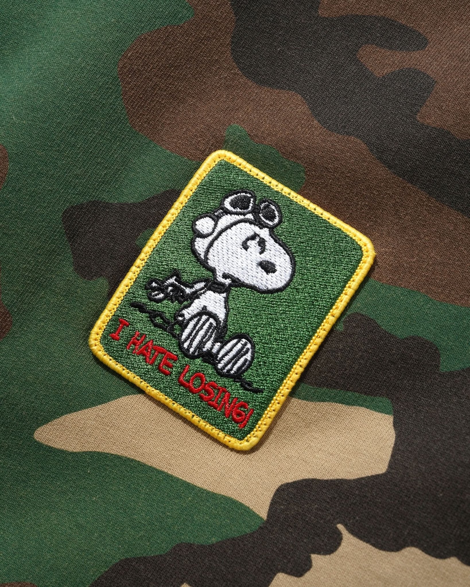 Butter Goods Patches Zip - Thru Hoodie - Camo - Gallery Streetwear