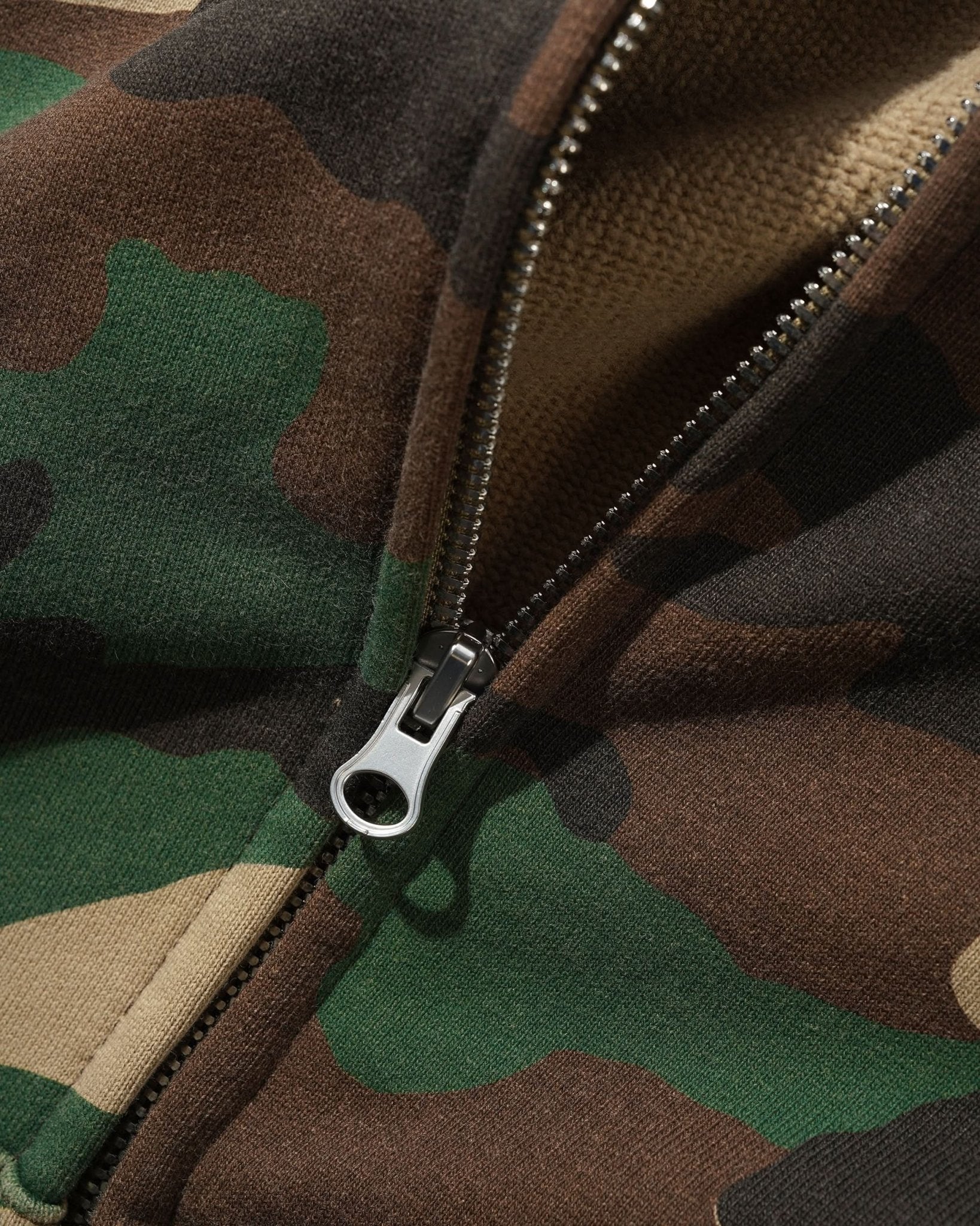 Butter Goods Patches Zip - Thru Hoodie - Camo - Gallery Streetwear