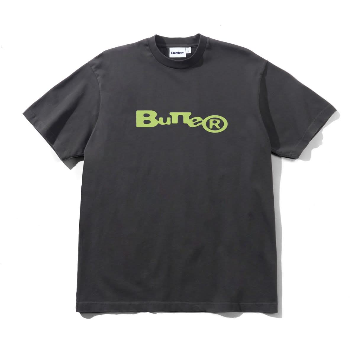 Butter Goods Registered Tee (Black) - Gallery Streetwear