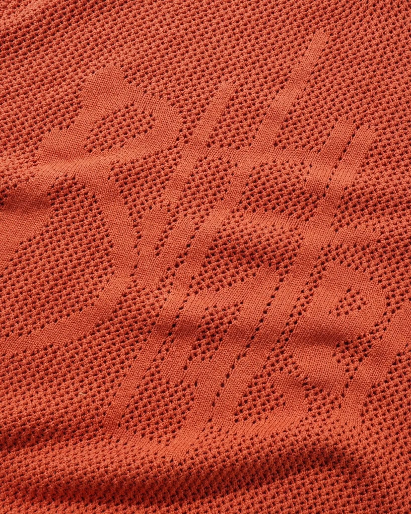 Butter Goods Scribble Knit Sweater – Burnt Orange - Gallery Streetwear