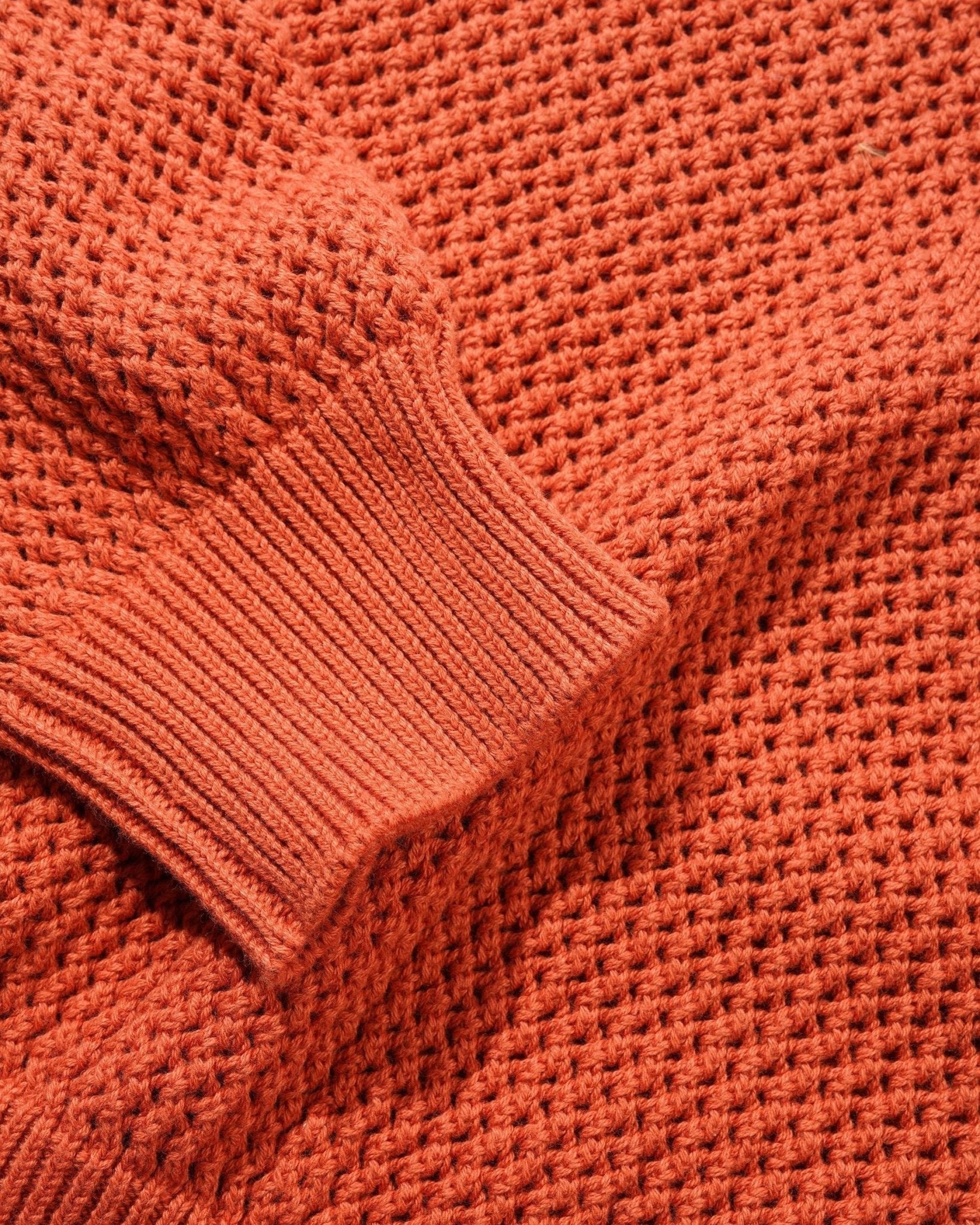 Butter Goods Scribble Knit Sweater – Burnt Orange - Gallery Streetwear